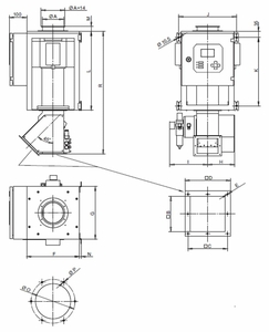 Wymiary wykrywacza metali QUICKTRON 05 A