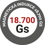 Indukcja magnetyczna do 18 700 G