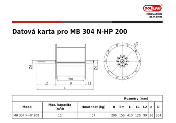 Bęben magnetyczny MB N-HP