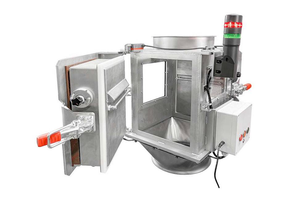 Separator magnetyczny płytowy z sygnalizacją zapełnienia ML ALARM Separator magnetyczny płytowy z sygnalizacją zapełnienia ML ALARM