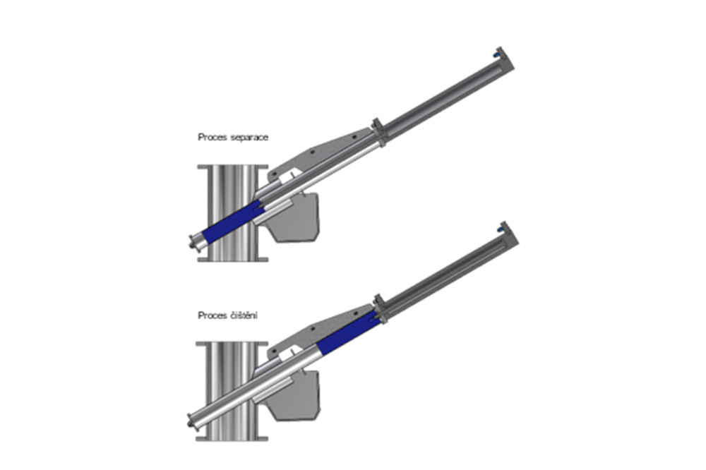 Instalacja automatycznego separatora magnetycznego MSS-AC WORM