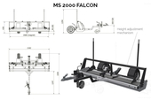 Miotła magnetyczna MS 2000 FALCON dla lotnisk i powierzchni nieutwardzonych