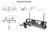 Miotła magnetyczna dla lotnisk i dużych rozległych powierzchni MS 2000 FALCON