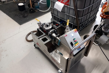 Mobilny filtr magnetyczny MSP-S ANCISTRUS – filtracja kąpieli obróbki wstępnej w lakierni samochodowej