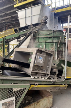 Tunelowy detektor metali METRON 05 D – produkcja suchych mieszanek zaprawowych