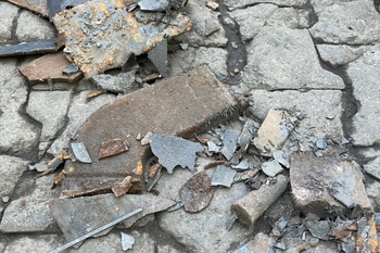 Wychwycone zanieczyszczenia metalowe na terenie cementowni