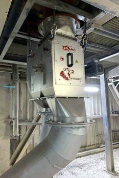 Bębnowy separator magnetyczny MBZ 304 N 300 GRIZZLY – ochrona obiegu mielenia cementowni