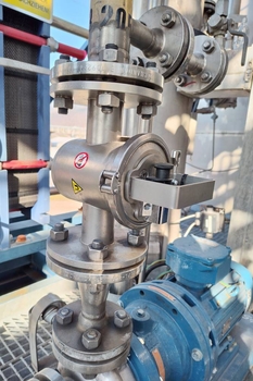 Filtr magnetyczny MSP-S OCTOPUS – oczyszczanie ciekłego amoniaku w zakładzie chemicznym