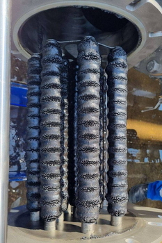 Filtr magnetyczny MSP-VT CRAB – oczyszczanie ciekłego amoniaku w zakładzie chemicznym