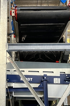 Płyta nadtaśmowa DND-AC Mx8 F BEAST – separacja metali przy produkcji paliwa alternatywnego RDF