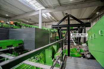 Automatyczna płyta magnetyczna DND-AC – sortowanie metali nieżelaznych z żużla spalarniowego