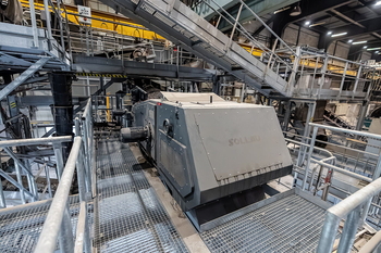 Separator wiroprądowy ECS – sortowanie metali nieżelaznych z żużla spalarniowego