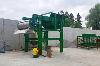 Bęben magnetyczny MB – doczyszczanie frakcji żelaznej w recyklingu metali