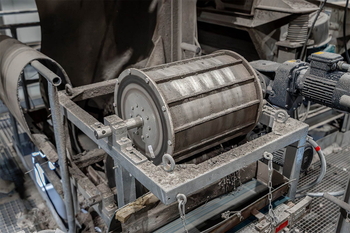 Bęben magnetyczny MB – separacja metali nieżelaznych z żużla spalarni