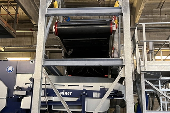 Separator magnetyczny nadtaśmowy DND-AC Mx8 F BEAST – separacja metali z paliw alternatywnych RDF