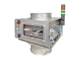 Separatory magnetyczne rusztowe z sygnalizacją stopnia zapełnienia MSS-MC ALARM