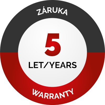 Gwarancja 5 lat / 5 year warranty