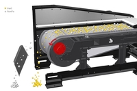 Eddy current separator z mimośrodowo zamontowanym wirnikiem (ECS-E BULL)