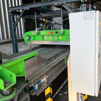 Nadtaśmowy separator elektromagnetyczny – automatyczny DND-AC E