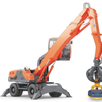 Elektromagnes do złomu EMG-SM – kołowy magnes do złomu